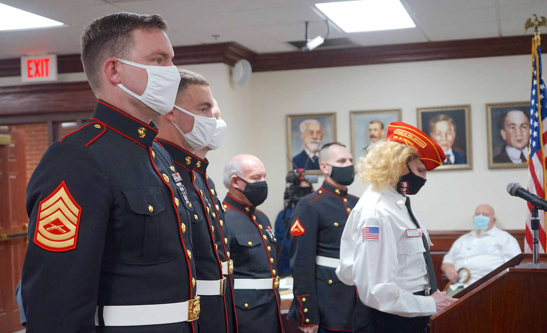 It takes a village; City of Fort Payne recognized for help with Marine Toys for Tots